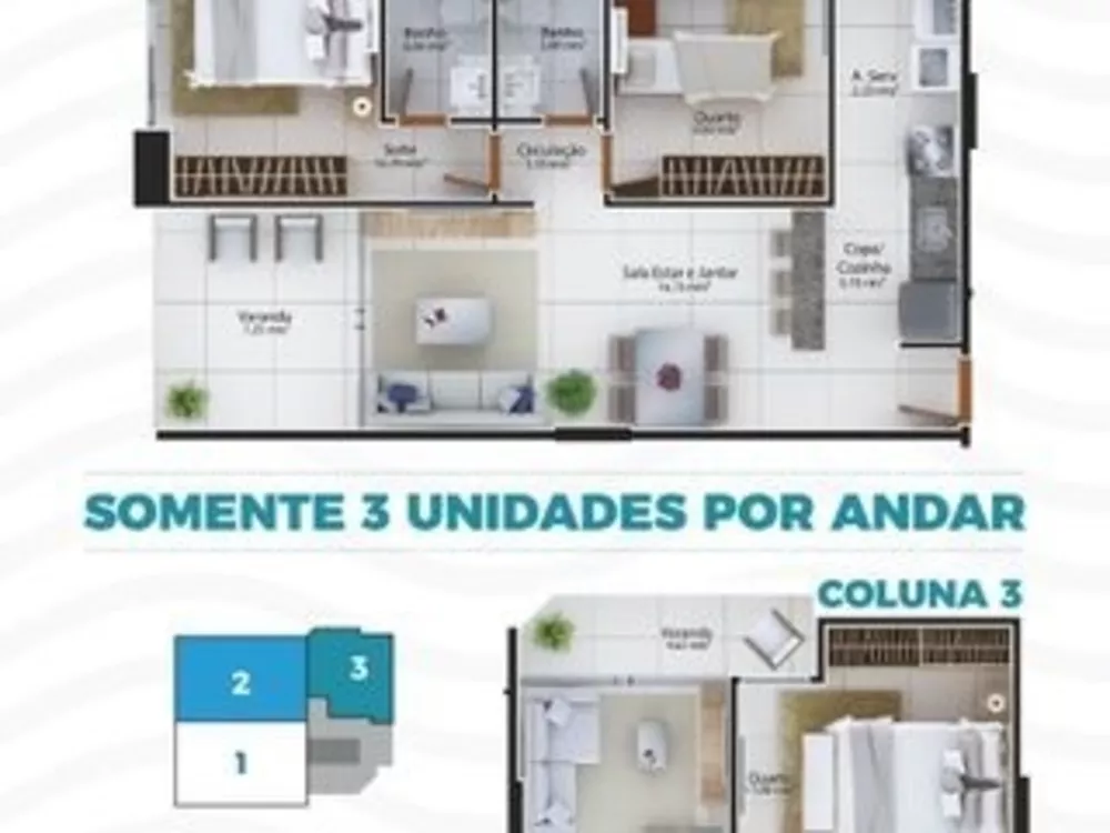 Apartamento à venda com 1 quarto, 43m² - Foto 4