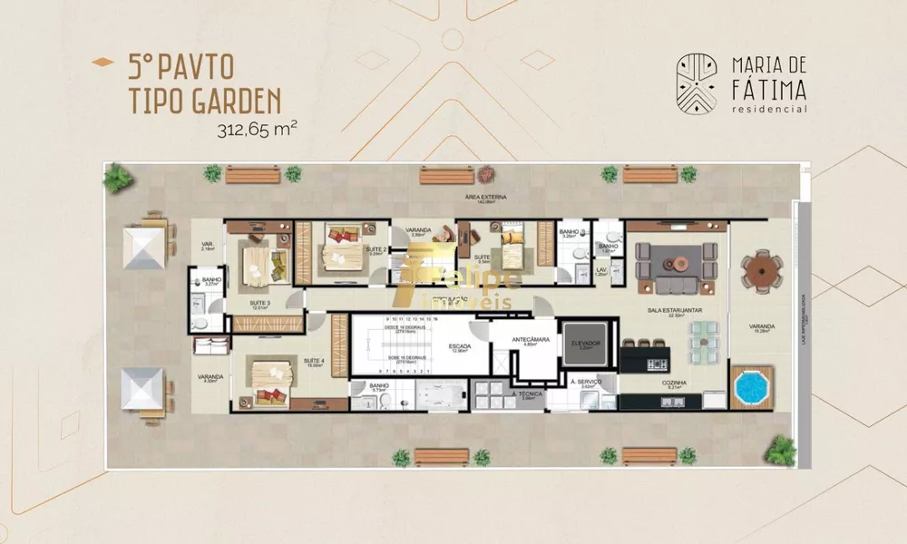 Apartamento, 4 quartos, 161 m² - Foto 11