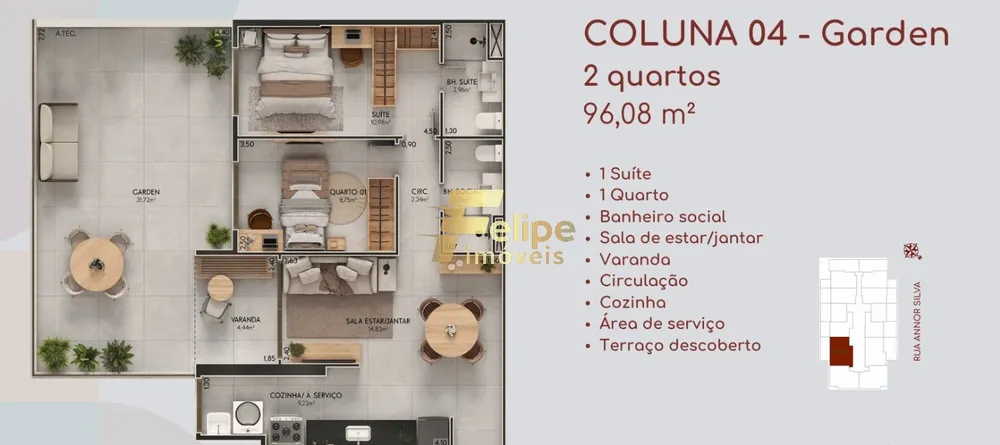 Apartamento, 3 quartos, 76 m² - Foto 8