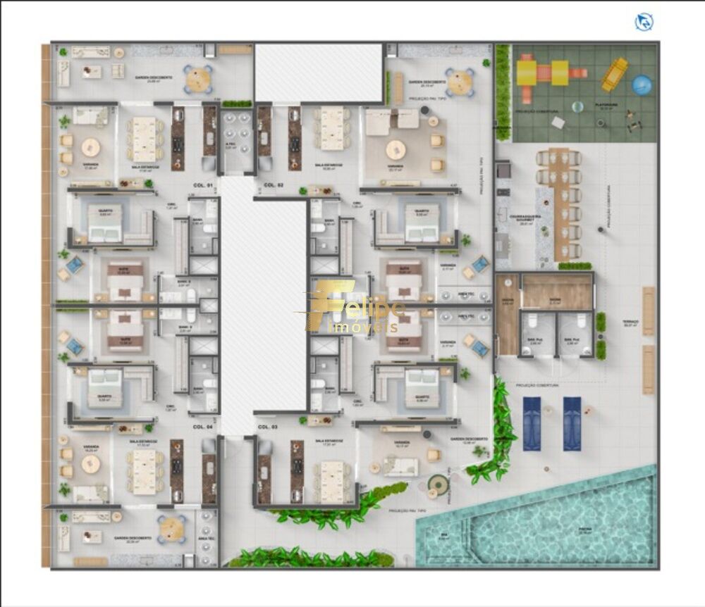 Apartamento, 2 quartos, 69 m² - Foto 14