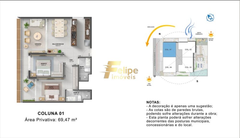 Apartamento, 2 quartos, 69 m² - Foto 10