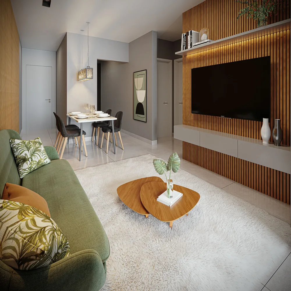 Apartamento, 2 quartos, 64 m² - Foto 2