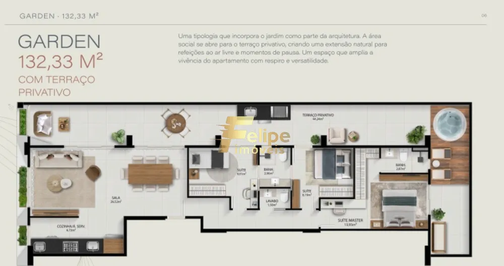 Apartamento, 2 quartos, 73 m² - Foto 9