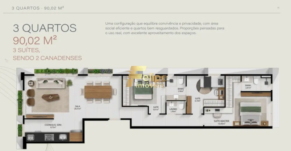 Apartamento, 2 quartos, 73 m² - Foto 5