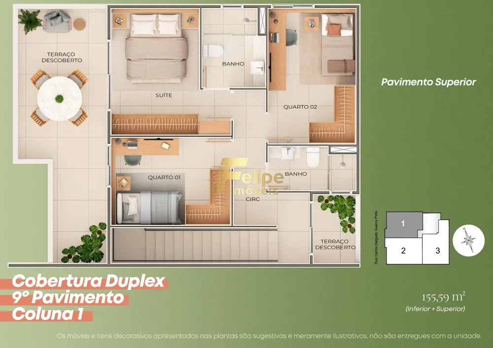 Apartamento, 4 quartos, 126 m² - Foto 10