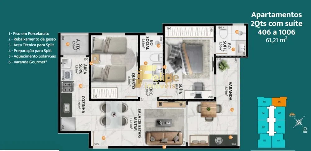 Apartamento, 2 quartos, 65 m² - Foto 4