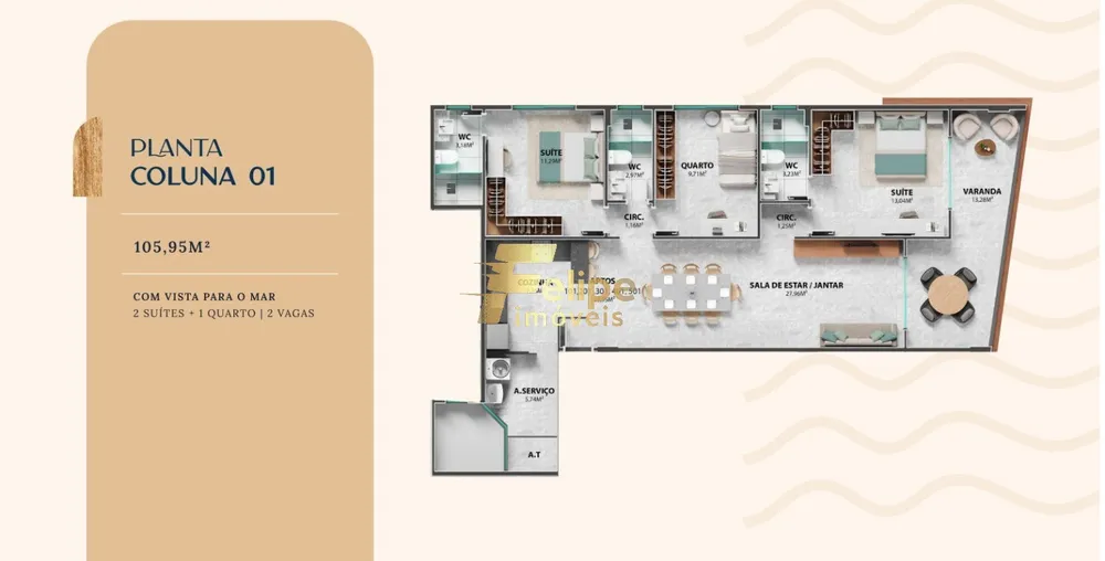 Apartamento, 3 quartos, 116 m² - Foto 11