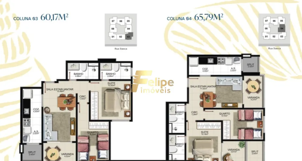 Apartamento, 2 quartos, 60 m² - Foto 4