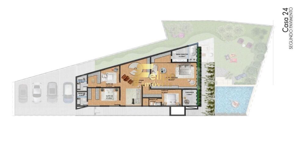 Casa, 5 quartos, 645 m² - Foto 2
