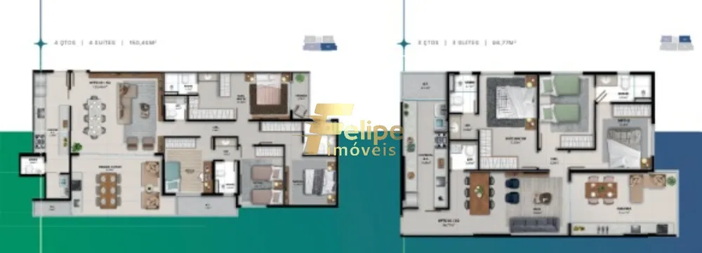Apartamento, 4 quartos, 150 m² - Foto 3