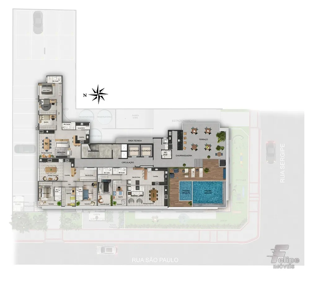 Apartamento, 3 quartos, 77 m² - Foto 10