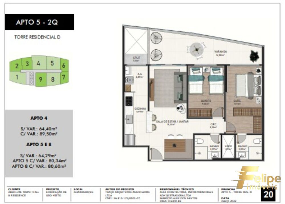 Apartamento, 3 quartos, 130 m² - Foto 4