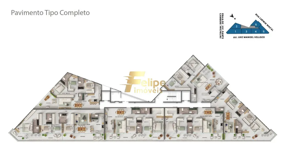 Apartamento, 3 quartos, 101 m² - Foto 2