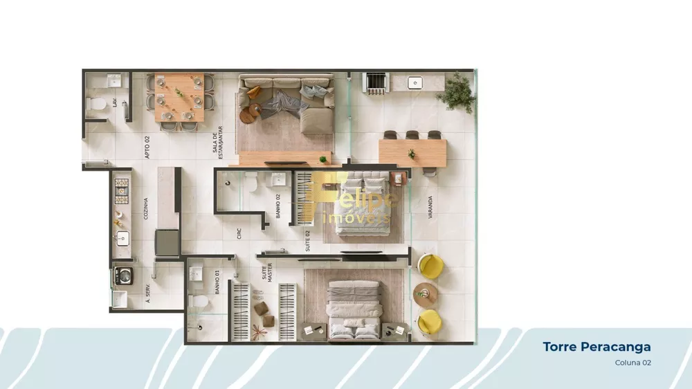 Apartamento, 2 quartos, 106 m² - Foto 8