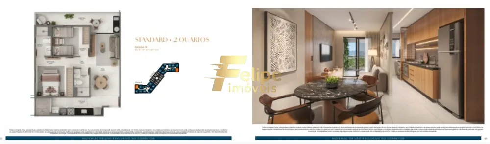 Apartamento, 2 quartos, 49 m² - Foto 6