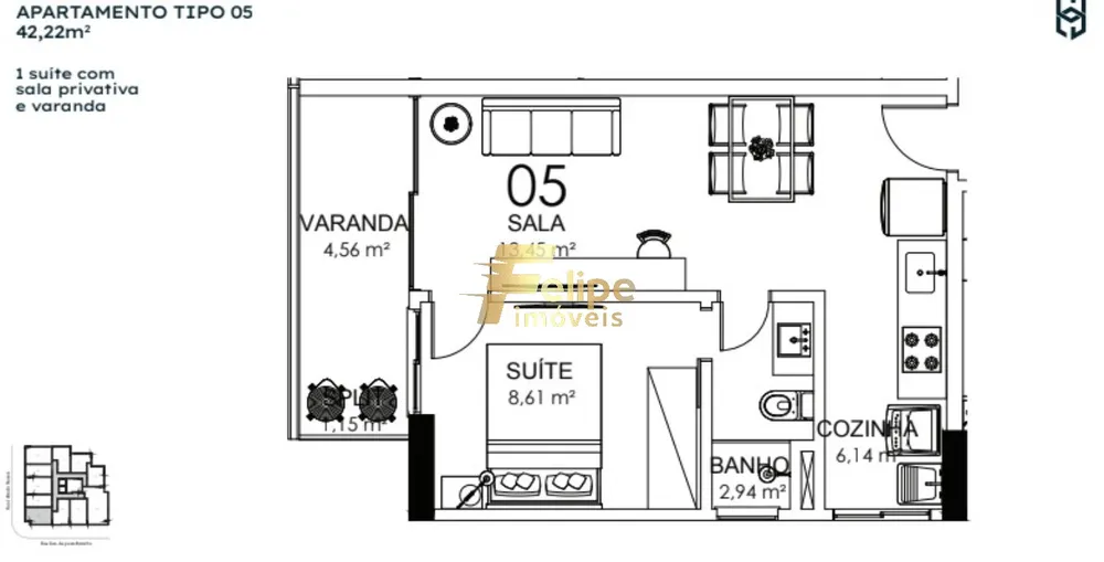 Apartamento, 2 quartos, 76 m² - Foto 7