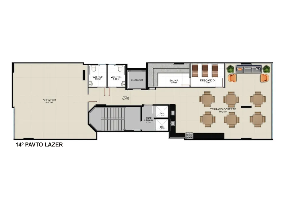 Apartamento, 2 quartos, 67 m² - Foto 10