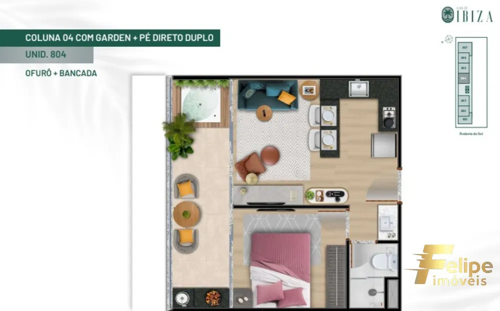Apartamento, 1 quarto, 40 m² - Foto 15