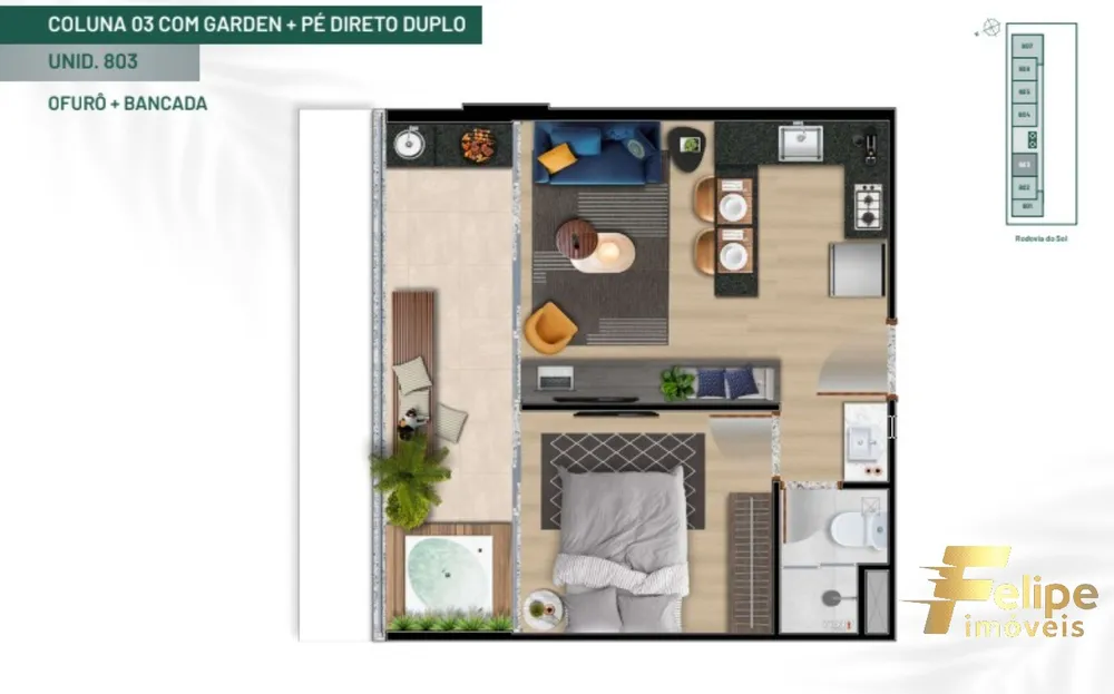 Apartamento, 1 quarto, 40 m² - Foto 16