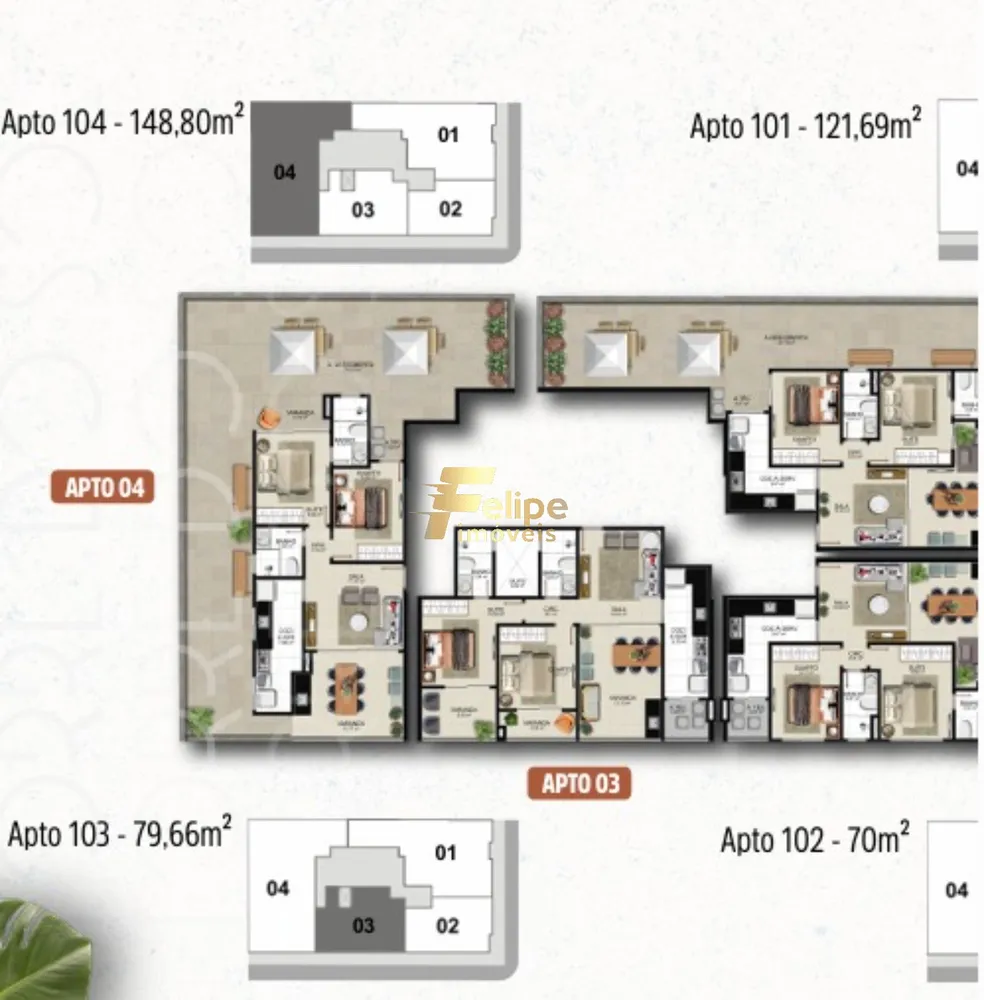 Apartamento, 1 quarto, 79 m² - Foto 2