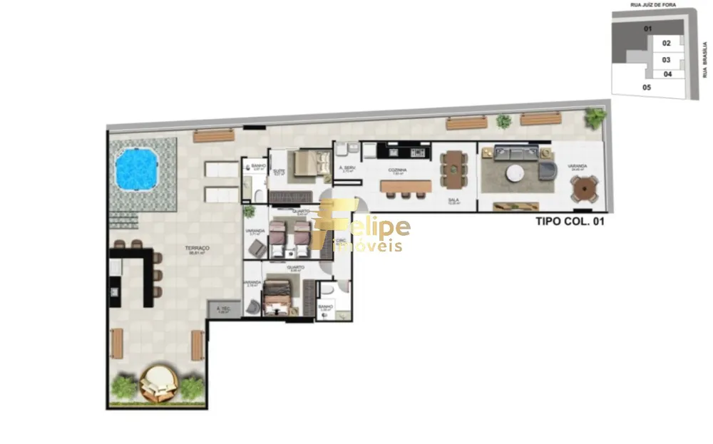 Apartamento, 2 quartos, 67 m² - Foto 12