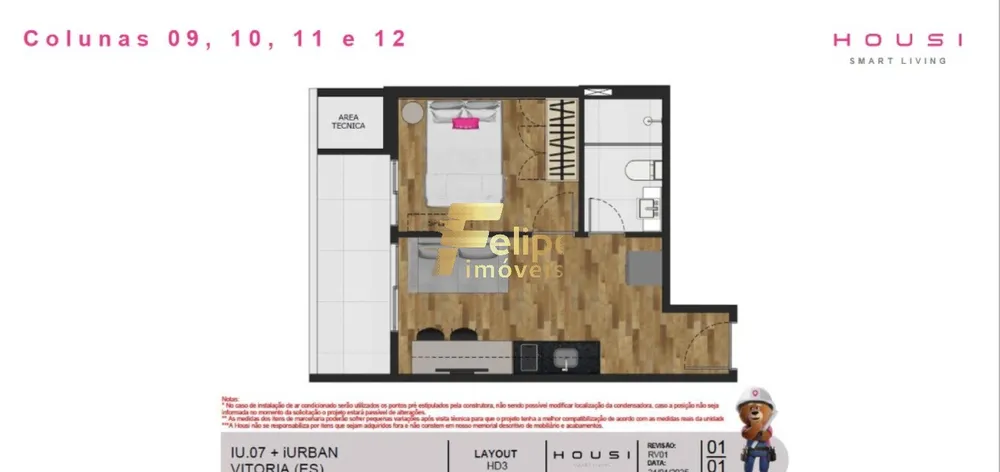 Apartamento, 1 quarto, 33 m² - Foto 6