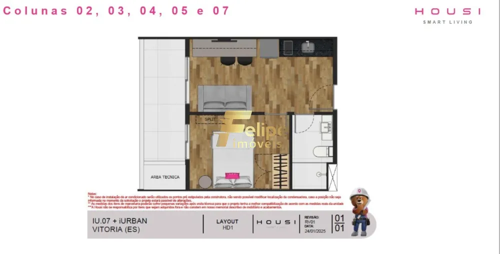 Apartamento, 1 quarto, 33 m² - Foto 12