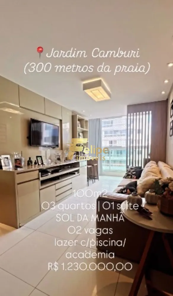 Apartamento, 3 quartos, 100 m² - Foto 2