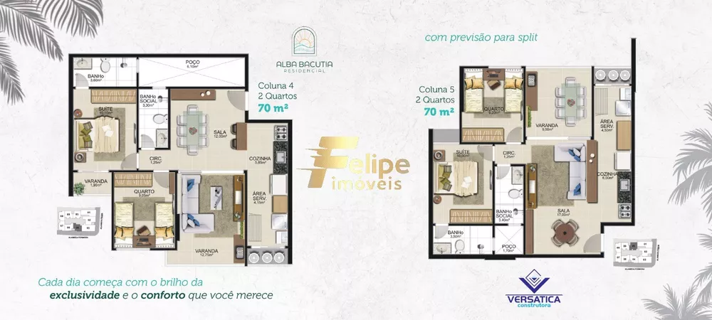 Apartamento, 2 quartos, 70 m² - Foto 9