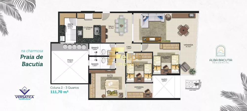 Apartamento, 2 quartos, 70 m² - Foto 8