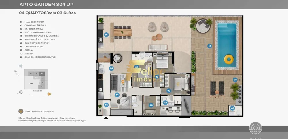 Apartamento, 3 quartos, 69 m² - Foto 31