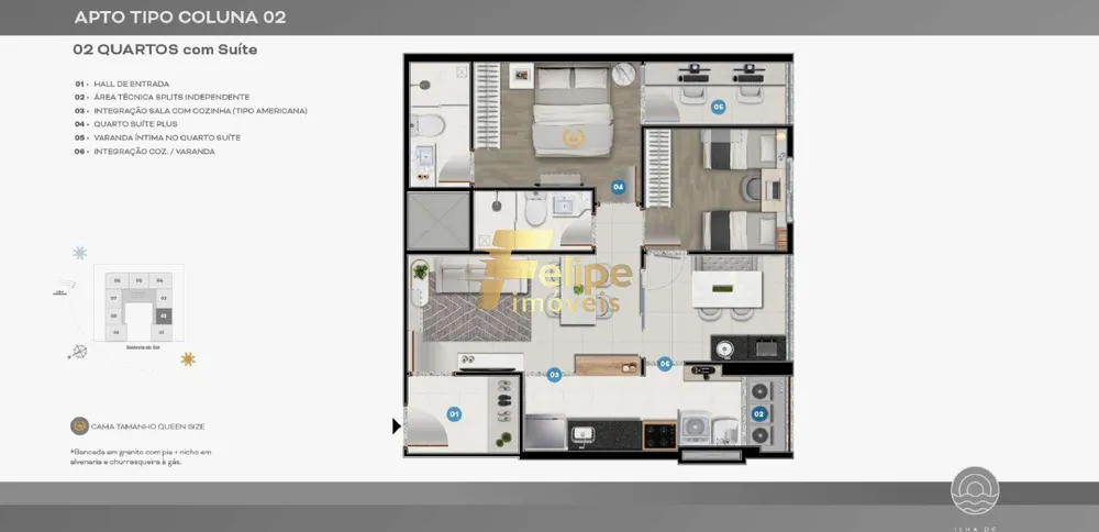 Apartamento, 3 quartos, 69 m² - Foto 32
