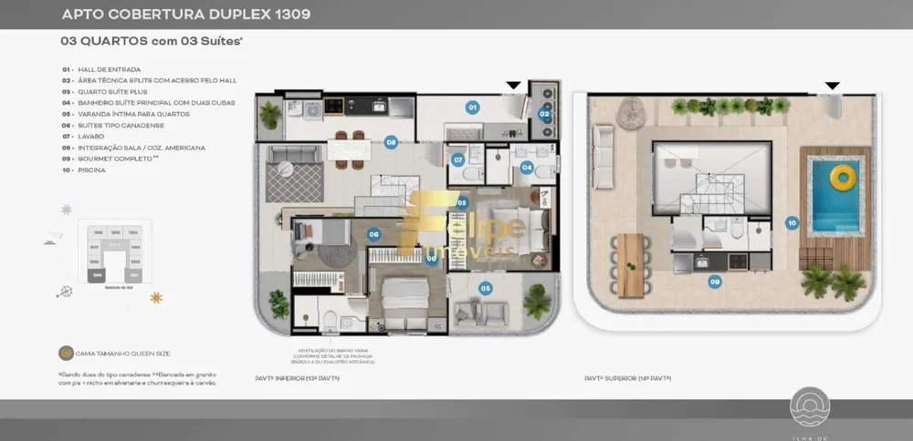 Apartamento, 3 quartos, 69 m² - Foto 35