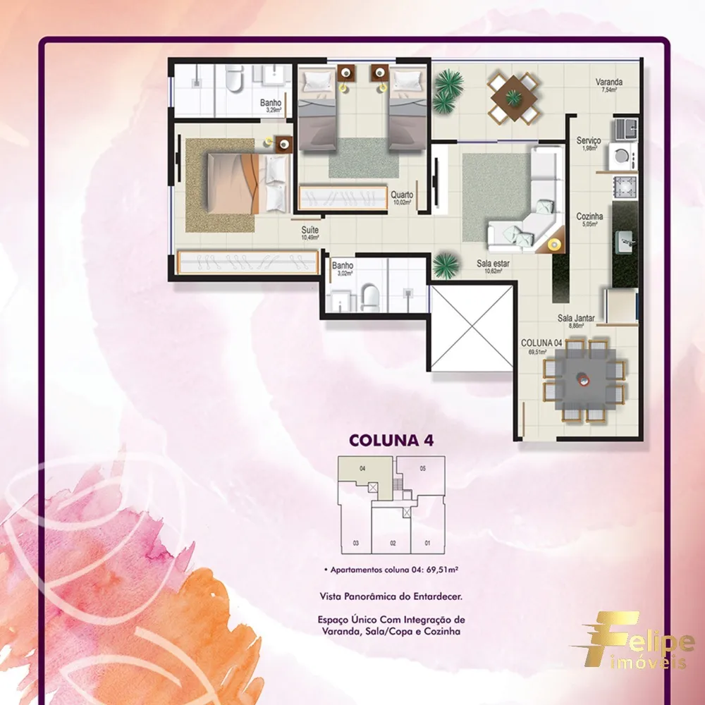 Apartamento, 2 quartos, 68 m² - Foto 5