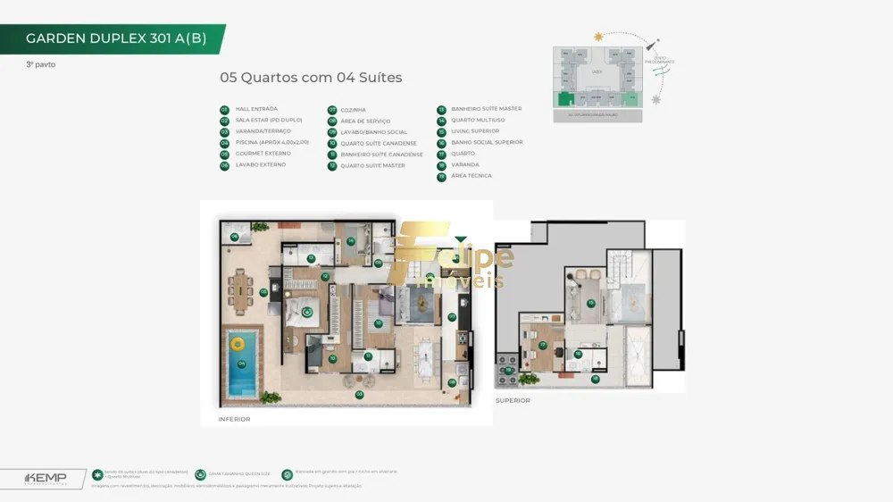 Apartamento, 3 quartos, 70 m² - Foto 8