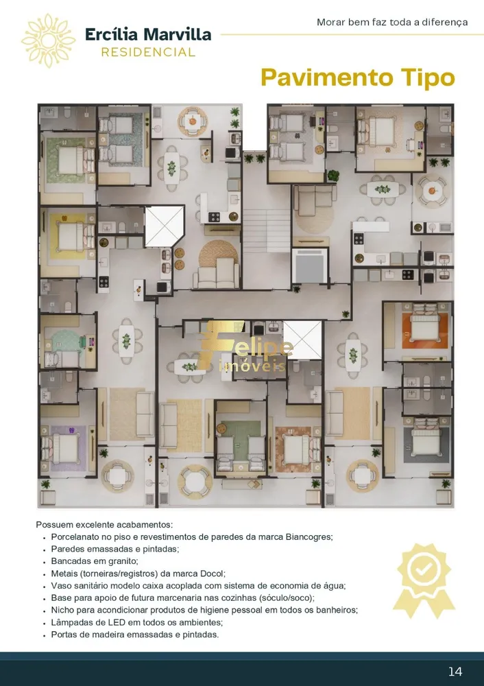 Apartamento, 3 quartos, 88 m² - Foto 7