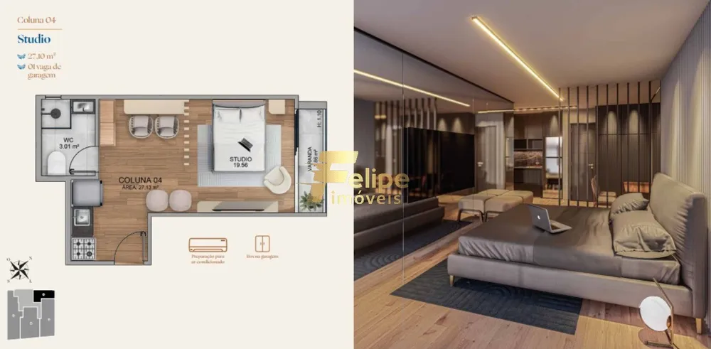 Apartamento, 2 quartos, 68 m² - Foto 7