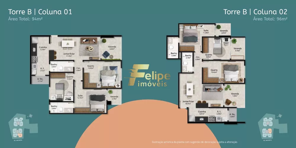 Apartamento, 3 quartos, 94 m² - Foto 6