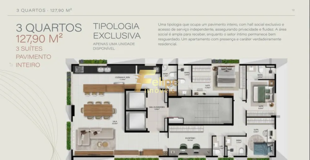 Apartamento, 4 quartos, 174 m² - Foto 5