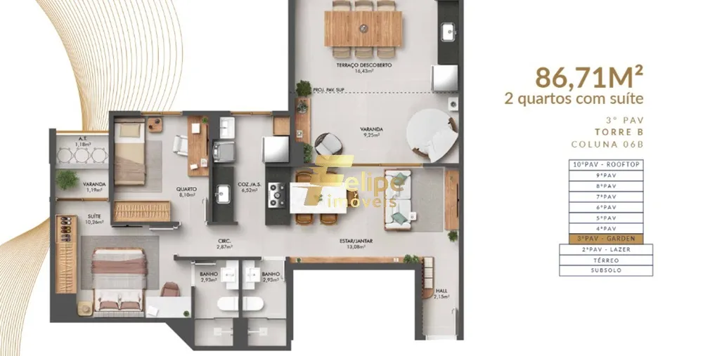 Apartamento, 3 quartos, 121 m² - Foto 5