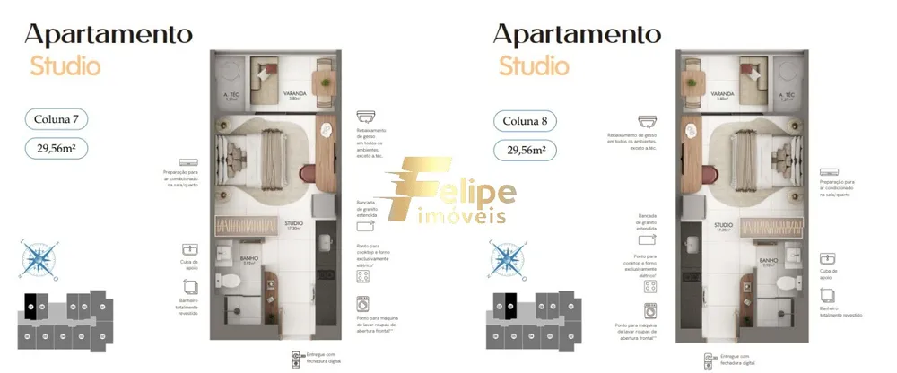 Apartamento, 1 quarto, 41 m² - Foto 3