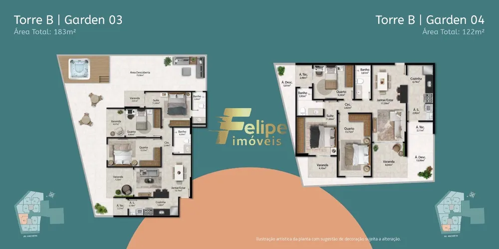 Apartamento, 3 quartos, 99 m² - Foto 6