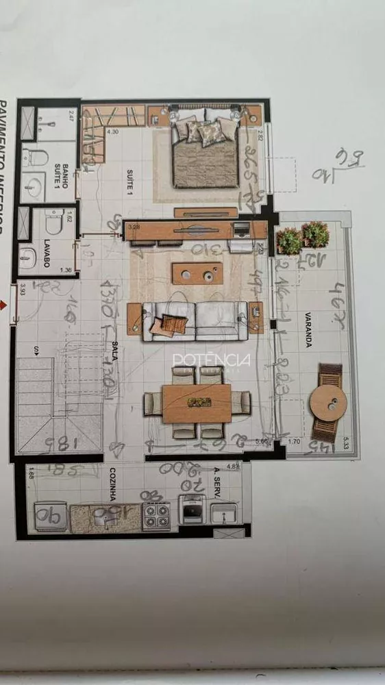 Cobertura, 3 quartos, 143 m² - Foto 36