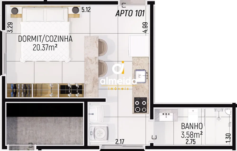 Prédio Inteiro, 29 m² - Foto 3