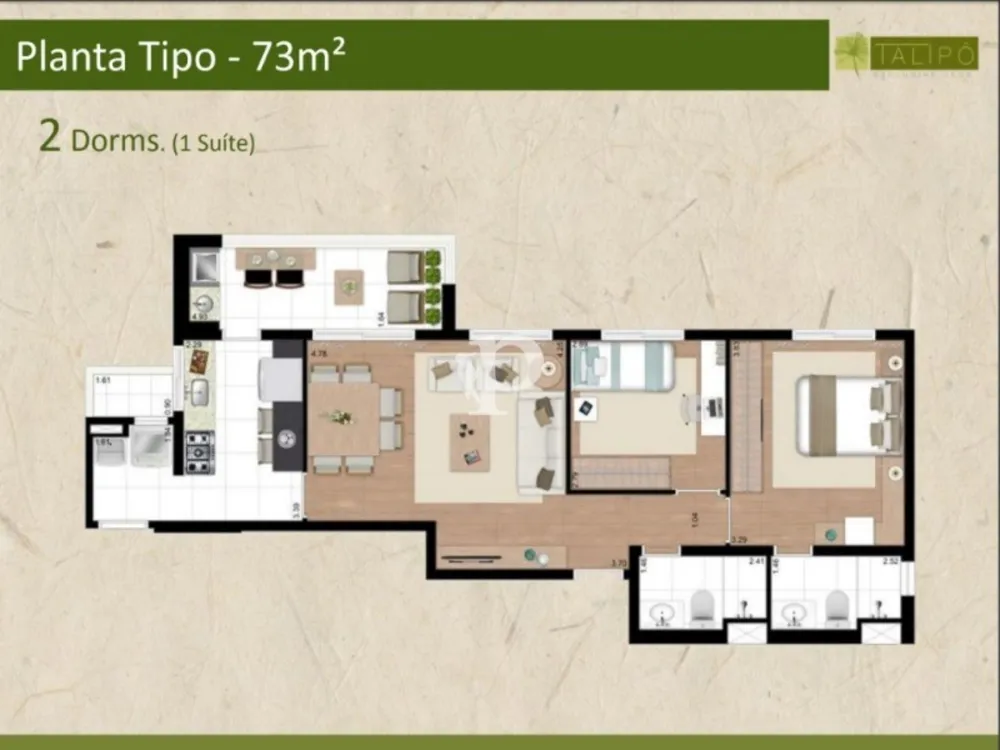 Apartamento, 2 quartos, 73 m² - Foto 16