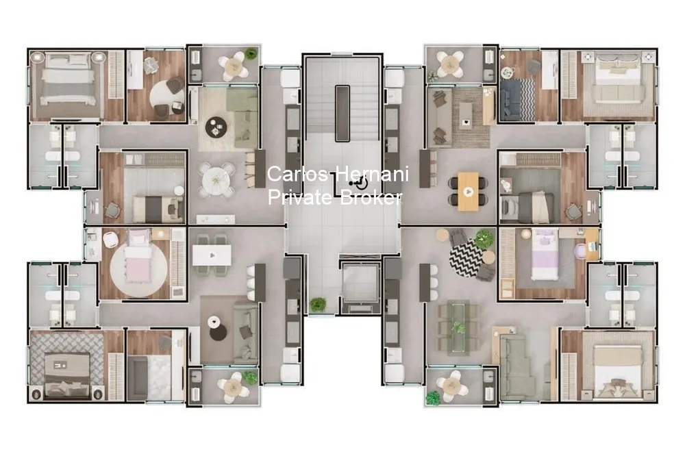 Apartamento, 3 quartos, 74 m² - Foto 2