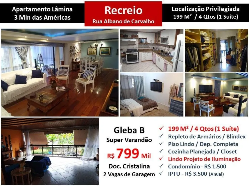 Apartamento, 4 quartos, 199 m² - Foto 1