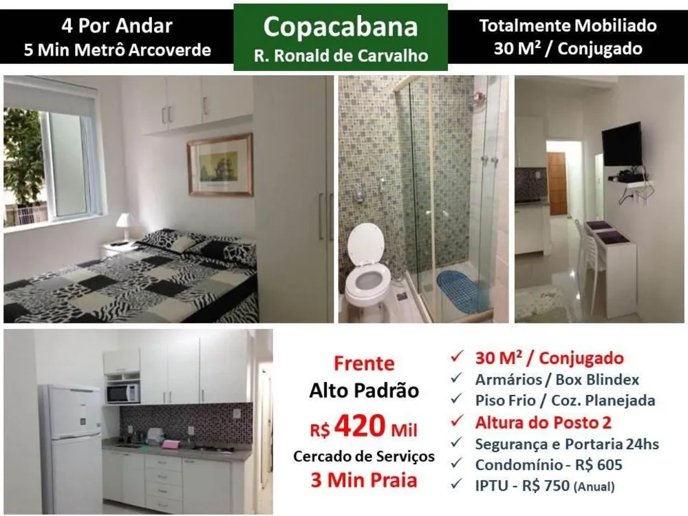 Apartamento, 1 quarto, 30 m² - Foto 1
