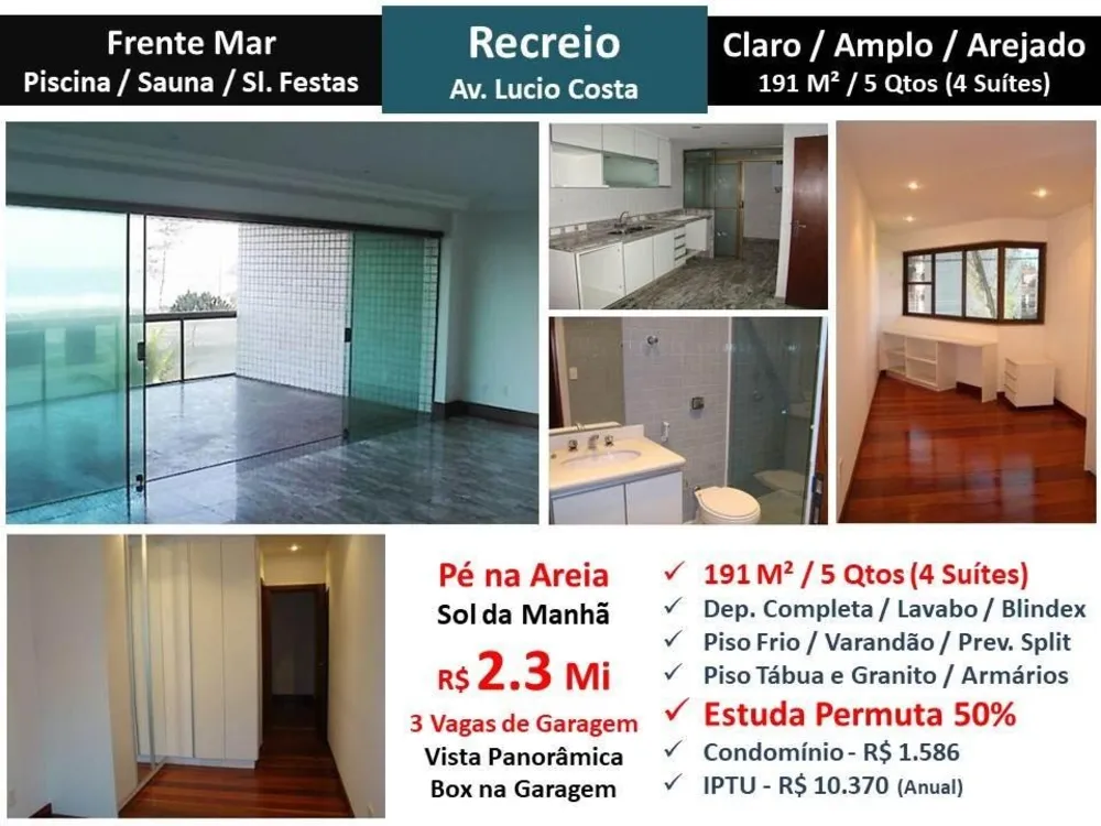 Apartamento, 5 quartos, 191 m² - Foto 1