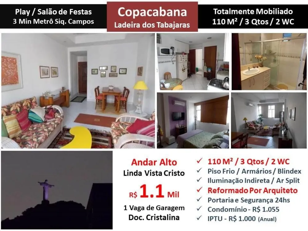 Apartamento, 3 quartos, 110 m² - Foto 1